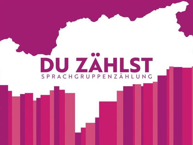 Du zählst - Ab 4. Dezember Sprachgruppenzählung für italienische StaatsbürgerInnen mit Wohnsitz in Südtirol am 30. September 2023.